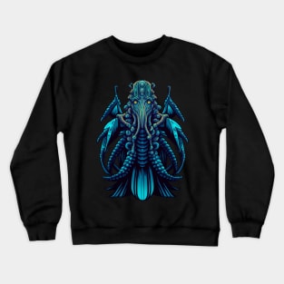 Blue Pirate Octopus Crewneck Sweatshirt